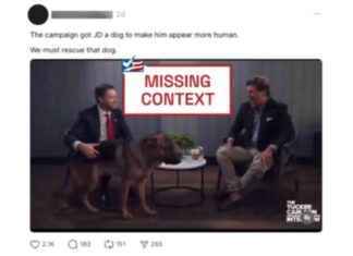 Fact Check: Clarifying Vance’s Comments on His Pet Dog news-25092024-013831