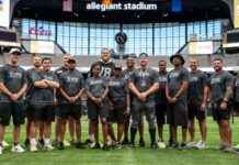 USAA and Las Vegas Raiders Host Military Appreciation Boot Camp | Vegas Sports Today news-25092024-210033