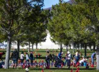 Honoring Veterans: Volunteers Place 14K Flags at Boulder City Cemetery news-10112024-075347