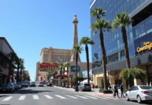 Las Vegas Community Comes Together to Revitalize Downtown Area The Las Vegas community unites to revitalize the downtown area.