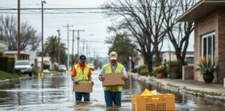 Las Vegas Community Rallies Together in Response to Recent Flooding The Las Vegas community comes together in response to recent flooding.