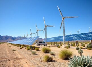 Las Vegas Embarks on Ambitious Renewable Energy Project Amid National Climate Change Debate Las Vegas launches ambitious renewable energy project amid national climate change debate.