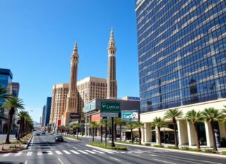 Las Vegas Prepares for Major Urban Development Projects Amidst Economic Boom Las Vegas is getting ready for significant urban development projects during an economic boom.