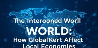 The Interconnected World: How Global Markets Influence Local Economies The Interconnected World: How Global Markets Affect Local Economies