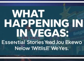 What’s Buzzing in Vegas: This Week’s Must-Know Stories What's Happening in Vegas: Essential Stories You Need to Know This Week