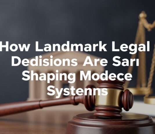 How Landmark Legal Decisions Are Shaping Modern Justice Systems How Landmark Legal Decisions Are Shaping Modern Justice Systems